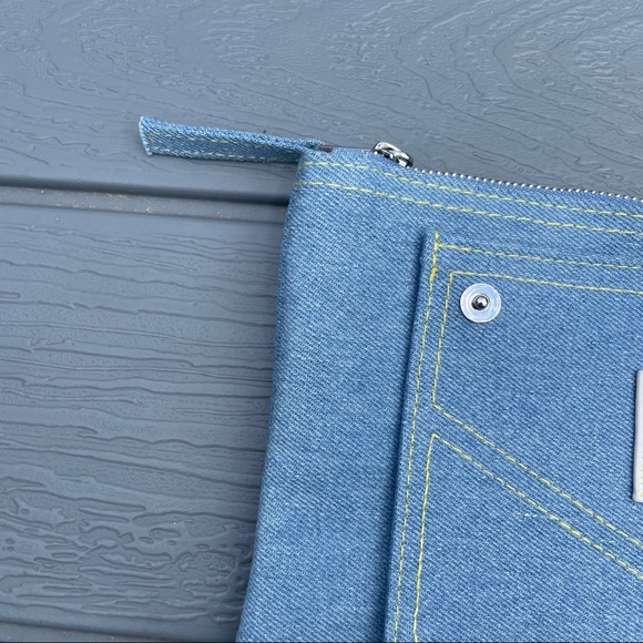 Jean Paul Gaultier denim pouch - Picture 3 of 5